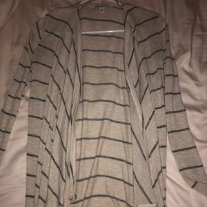 Striped cardigan